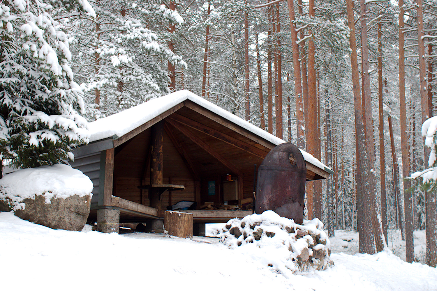 Kämmenlammen laavu