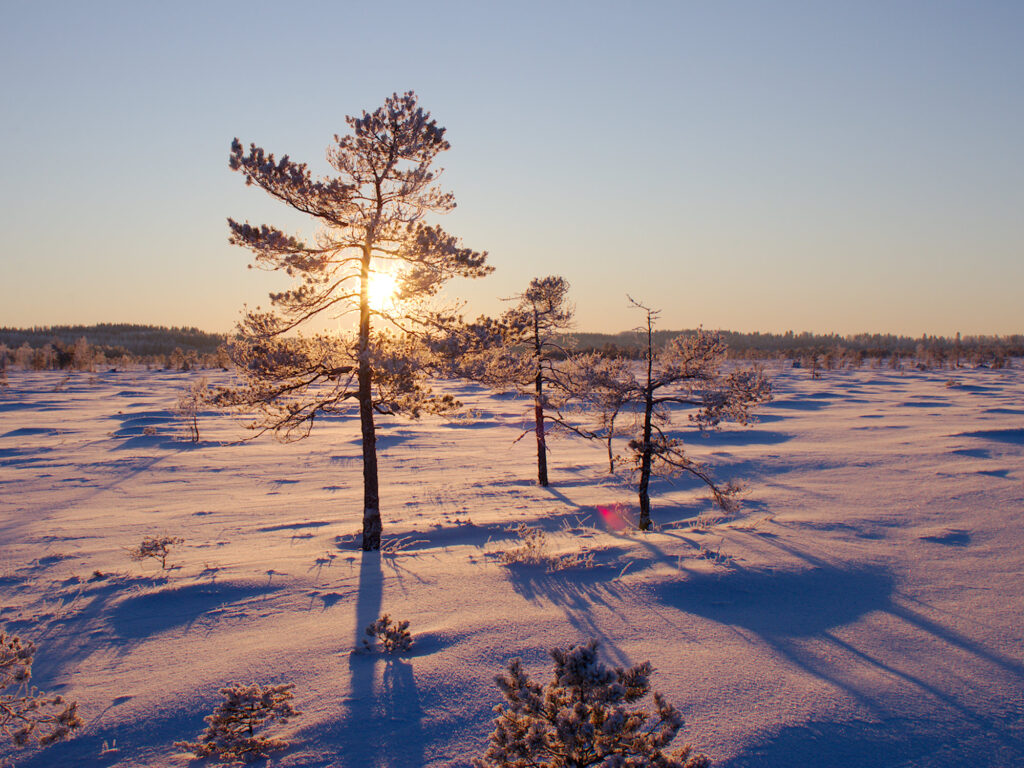 Aurinko laskee pian